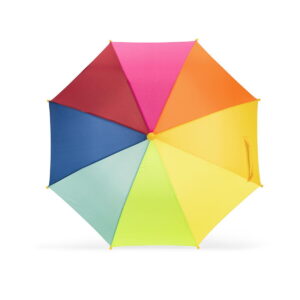 OLIVIA. 19-calowy kolorowy parasol dla dzieci z poliestru 190T 99168_100-a