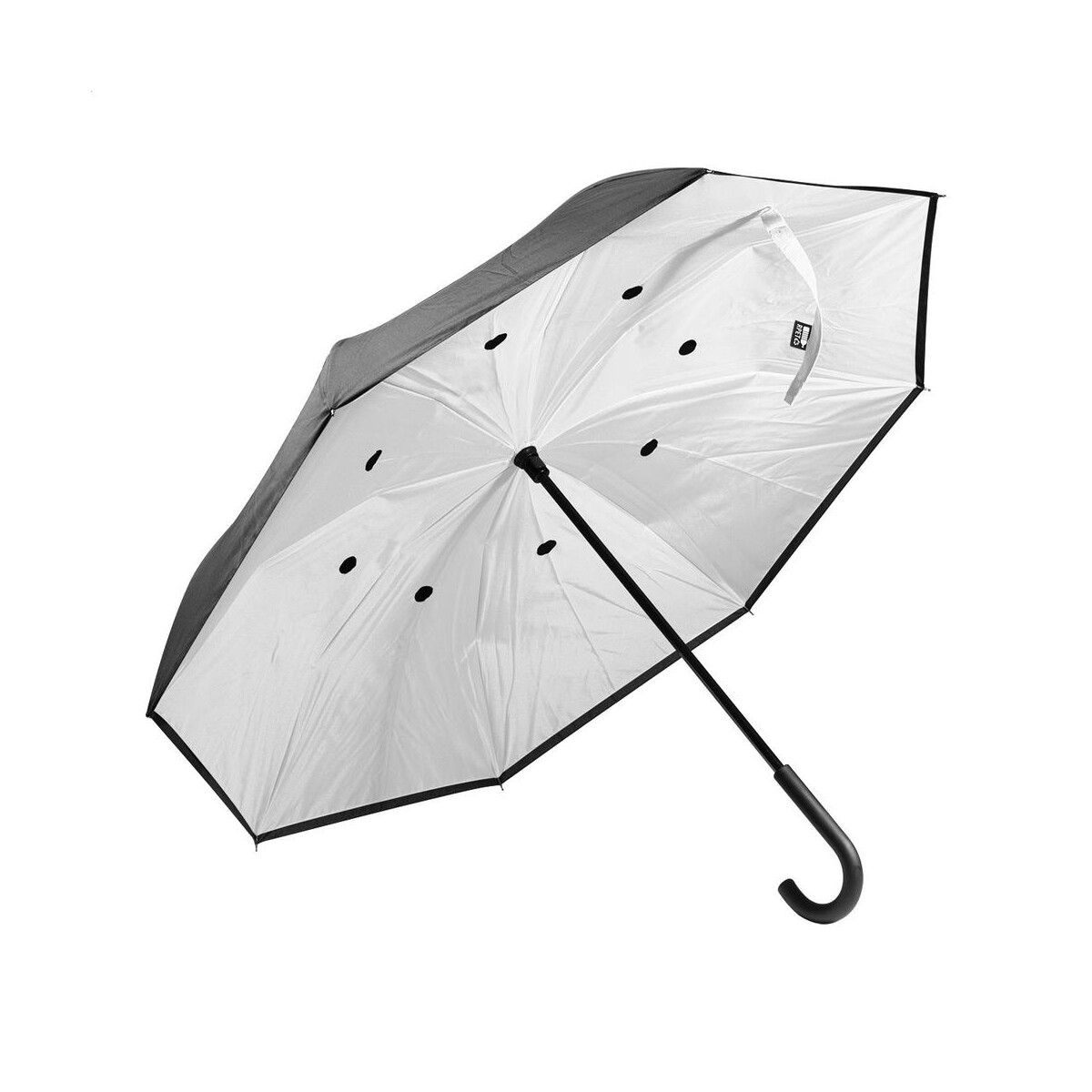 Parasole klasyczne z logo – raura parasol odwracalny rpet AP800103-01 Raura Parasol odwracalny RPET AP800103-01
