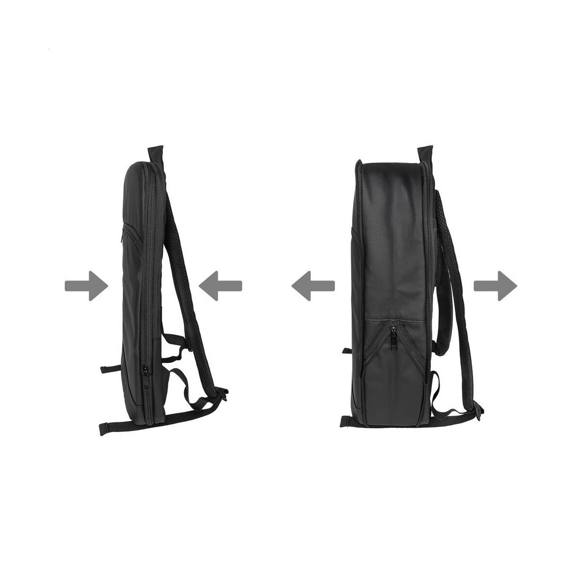 Plecaki z logo – kasier plecak rozszerzany rpet AP800586-10__D Kasier Plecak rozszerzany RPET AP800586-10__D