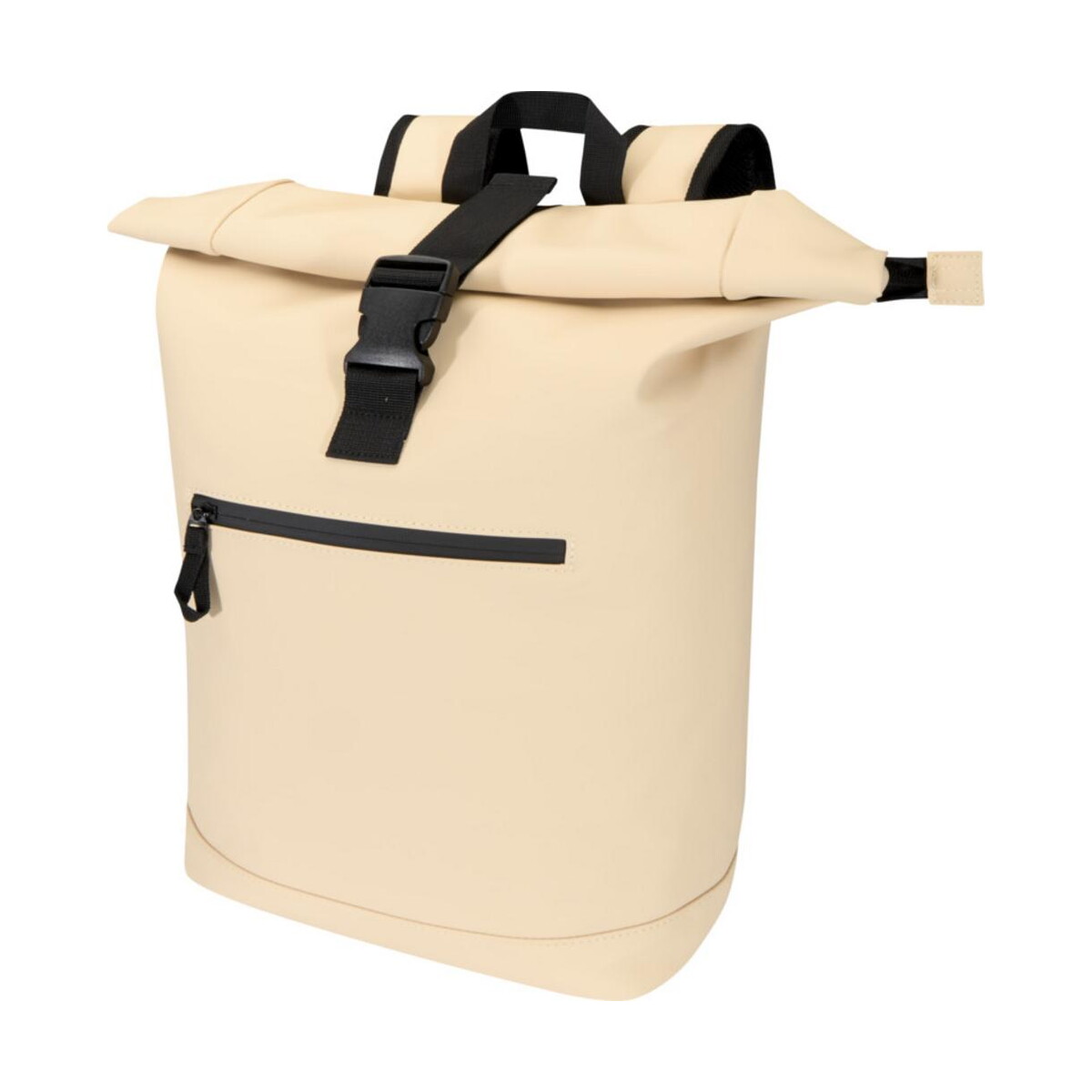 Plecaki z logo – resi plus plecak na 15-calowego laptopa o pojemności 18 l z recyklingu, z certyfikatem grs i zwijaną górną częścią 13009307 Resi Plus plecak na 15-calowego laptopa o pojemności 18 l z recyklingu, z certyfikatem GRS i zwijaną górną częścią 13009307