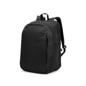 UDINE. Plecak podróżny z jedną, całkowicie otwieraną komorą z poliestru 300D z recyklingu o wysokiej gęstości 16" 92540_103