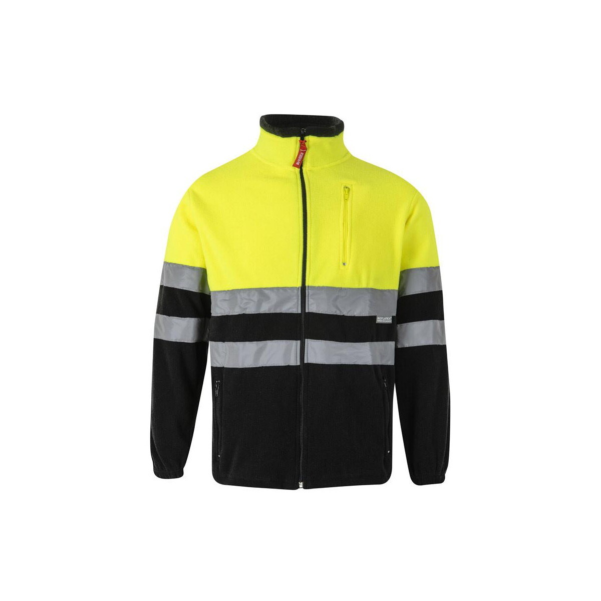 Polary z logo – vl eros. dwukolorowa kurtka polarowa (280 g/m²), poliester (100%) 36073_203 VL EROS. Dwukolorowa kurtka polarowa (280 g/m²), poliester (100%) 36073_203