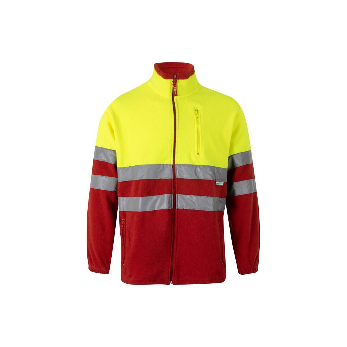 Polary z logo – vl eros. dwukolorowa kurtka polarowa (280 g/m²), poliester (100%) 36073_205 VL EROS. Dwukolorowa kurtka polarowa (280 g/m²), poliester (100%) 36073_205
