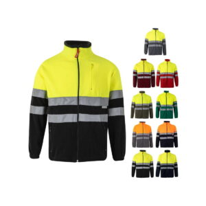 VL EROS. Dwukolorowa kurtka polarowa (280 g/m²), poliester (100%) 36073_set