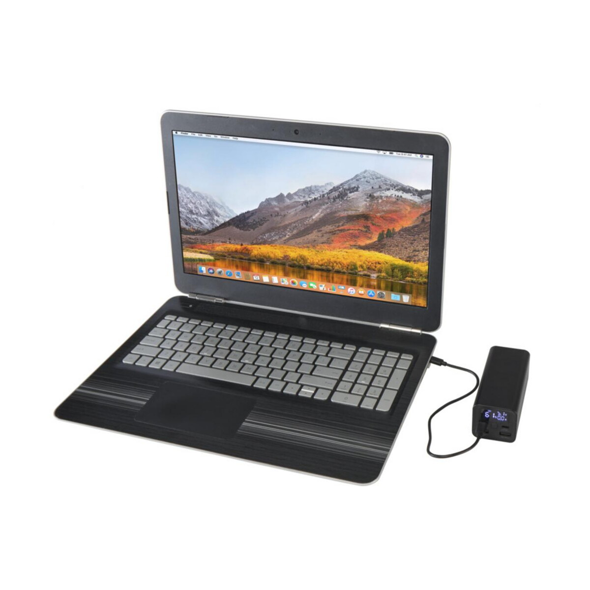 Powerbanki z logo – acamar powerbank do laptopa o pojemności 20 000 mah i mocy 70 w z aluminium z recyklingu 12444090_e2 Acamar powerbank do laptopa o pojemności 20 000 mAh i mocy 70 W z aluminium z recyklingu 12444090_e2