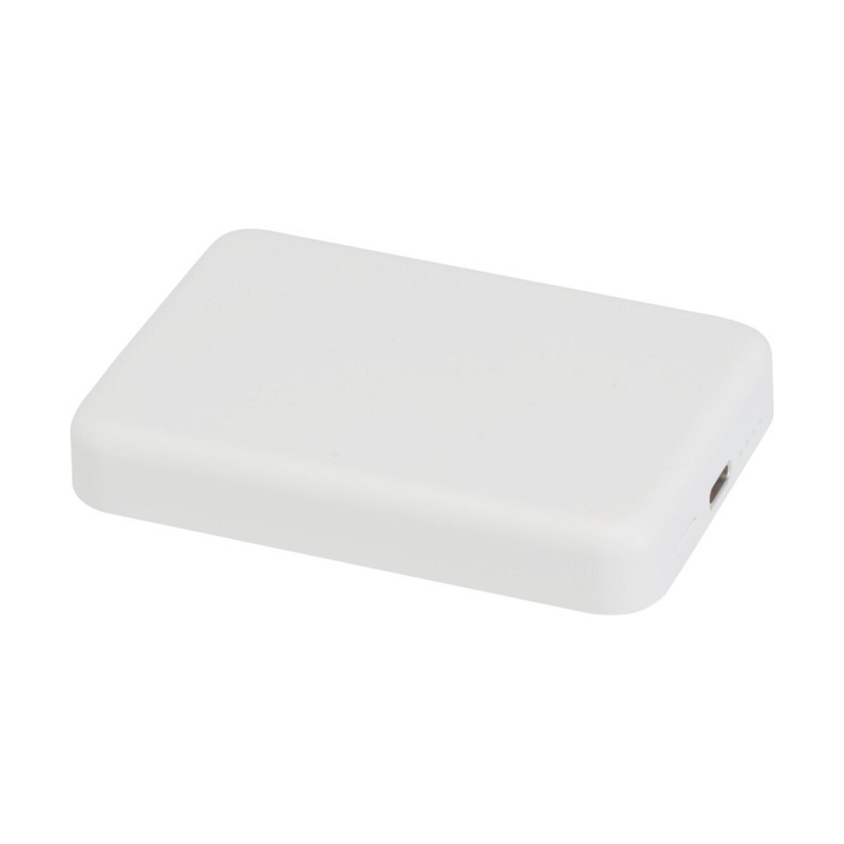 Powerbanki z logo – acrab magnetyczny bezprzewodowy powerbank o pojemności 5000 mah i mocy 15 w z technologią pd 20 w — wykonany z tworzyw sztycznych pochodzących z recyklingu. 12444101_e1 Acrab magnetyczny bezprzewodowy powerbank o pojemności 5000 mAh i mocy 15 W z technologią PD 20 W — wykonany z tworzyw sztycznych pochodzących z recyklingu. 12444101_e1