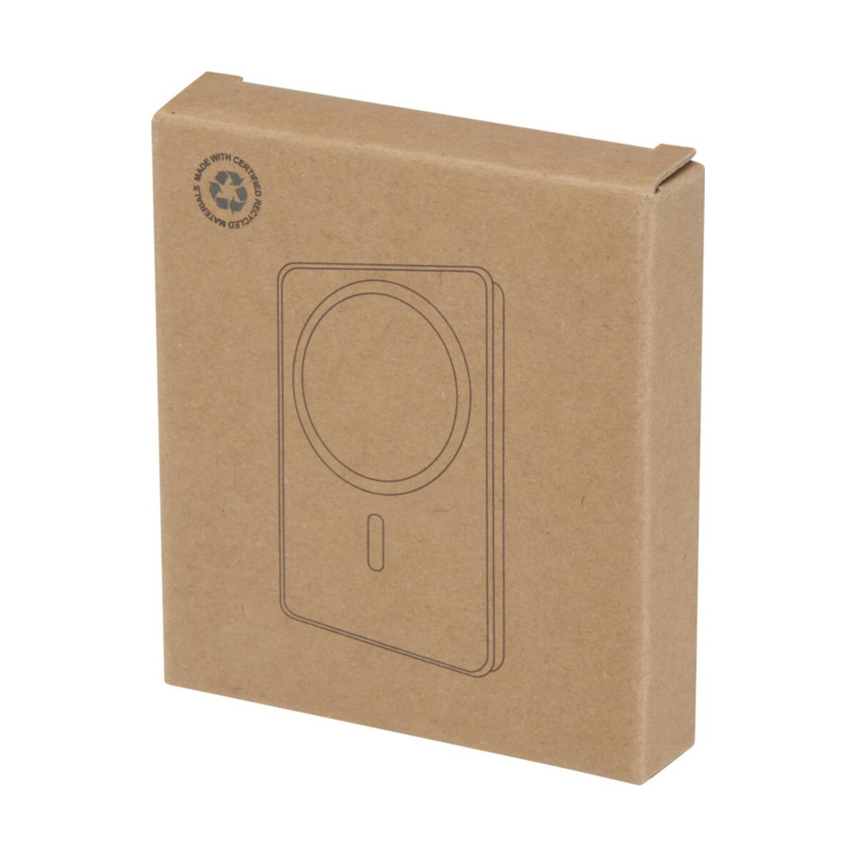 Powerbanki z logo – acrab magnetyczny bezprzewodowy powerbank o pojemności 5000 mah i mocy 15 w z technologią pd 20 w — wykonany z tworzyw sztycznych pochodzących z recyklingu. 12444101_p1 Acrab magnetyczny bezprzewodowy powerbank o pojemności 5000 mAh i mocy 15 W z technologią PD 20 W — wykonany z tworzyw sztycznych pochodzących z recyklingu. 12444101_p1