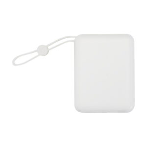 Acrux powerbank do tabletu o pojemności 10 000 mAh i mocy 35 W z wbudowanym kablem typu C - wykonany z tworzyw sztucznych pochodzących z recyklingu. 12445001_f1