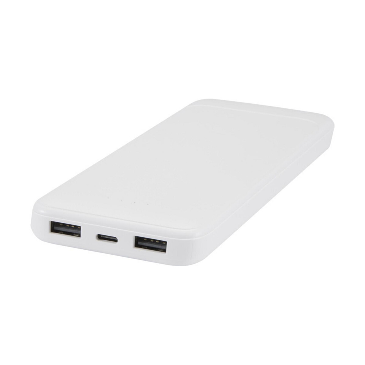 Powerbanki z logo – adhil powerbank o pojemności 10.000 mah i mocy 10 w z tworzyw sztucznych pochodzących z recyklilngu z 2 wbudowanymi kablami 12445901_e1 Adhil powerbank o pojemności 10.000 mAh i mocy 10 W z tworzyw sztucznych pochodzących z recyklilngu z 2 wbudowanymi kablami 12445901_e1