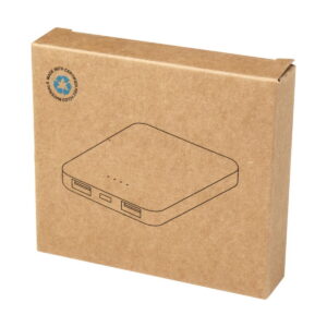 Asama powerbank o pojemności 5000 mAh Type-C z tworzyw sztucznych pochodzących z recyklingu 12438301_p1