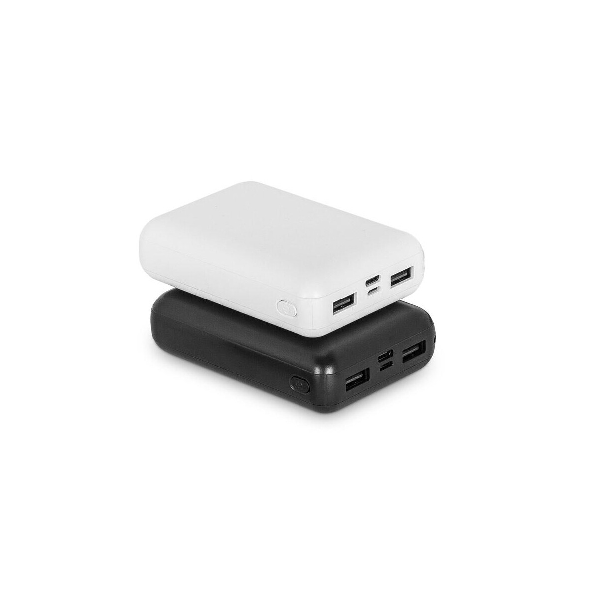 Powerbanki z logo – leakey 10. power bank 10’000 mah wykonany w abs pochodzącego z recyklingu (100% rabs) 97198_b LEAKEY 10. Power bank 10'000 mAh wykonany w ABS pochodzącego z recyklingu (100% rABS) 97198_b