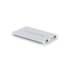 NOBEL. Power bank 7.200 mAh z aluminium pochodzącego z recyklingu (100% z rAL) 97351_127-logo