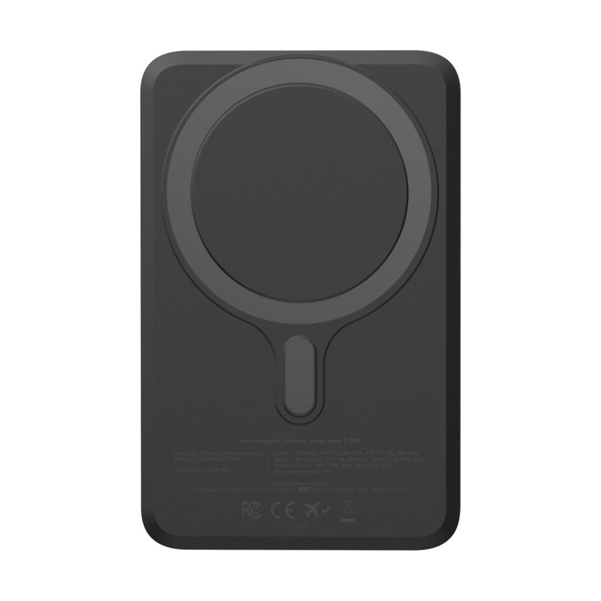 Powerbanki z logo – xtorm fs5w051 magnetyczny bezprzewodowy powerbank 5000 mah 12441090_b1 Xtorm FS5W051 magnetyczny bezprzewodowy powerbank 5000 mAh 12441090_b1