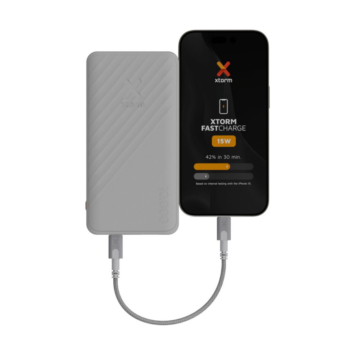 Powerbanki z logo – xtorm xg210 go2 powerbank 15 w 10 000 mah z szybkim ładowaniem 12441106_e1 Xtorm XG210 Go2 powerbank 15 W 10 000 mAh z szybkim ładowaniem 12441106_e1