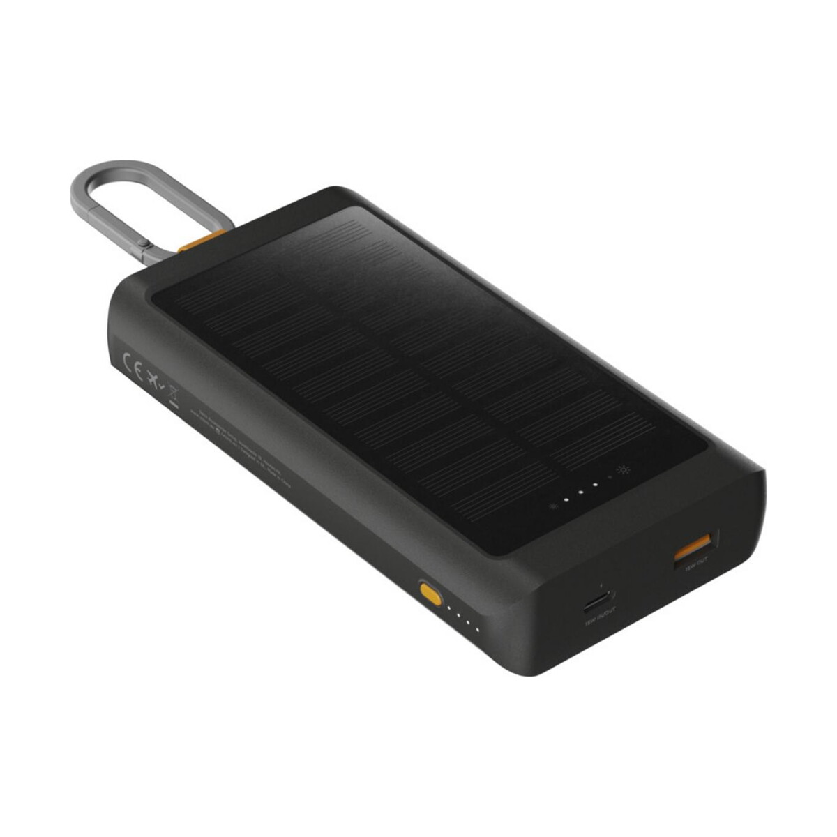Powerbanki z logo – xtorm xg2s101 go2 powerbank solarny o pojemności 10.000 mah i mocy 15 w ze światłem 12447984 Xtorm XG2S101 Go2 powerbank solarny o pojemności 10.000 mAh i mocy 15 W ze światłem 12447984