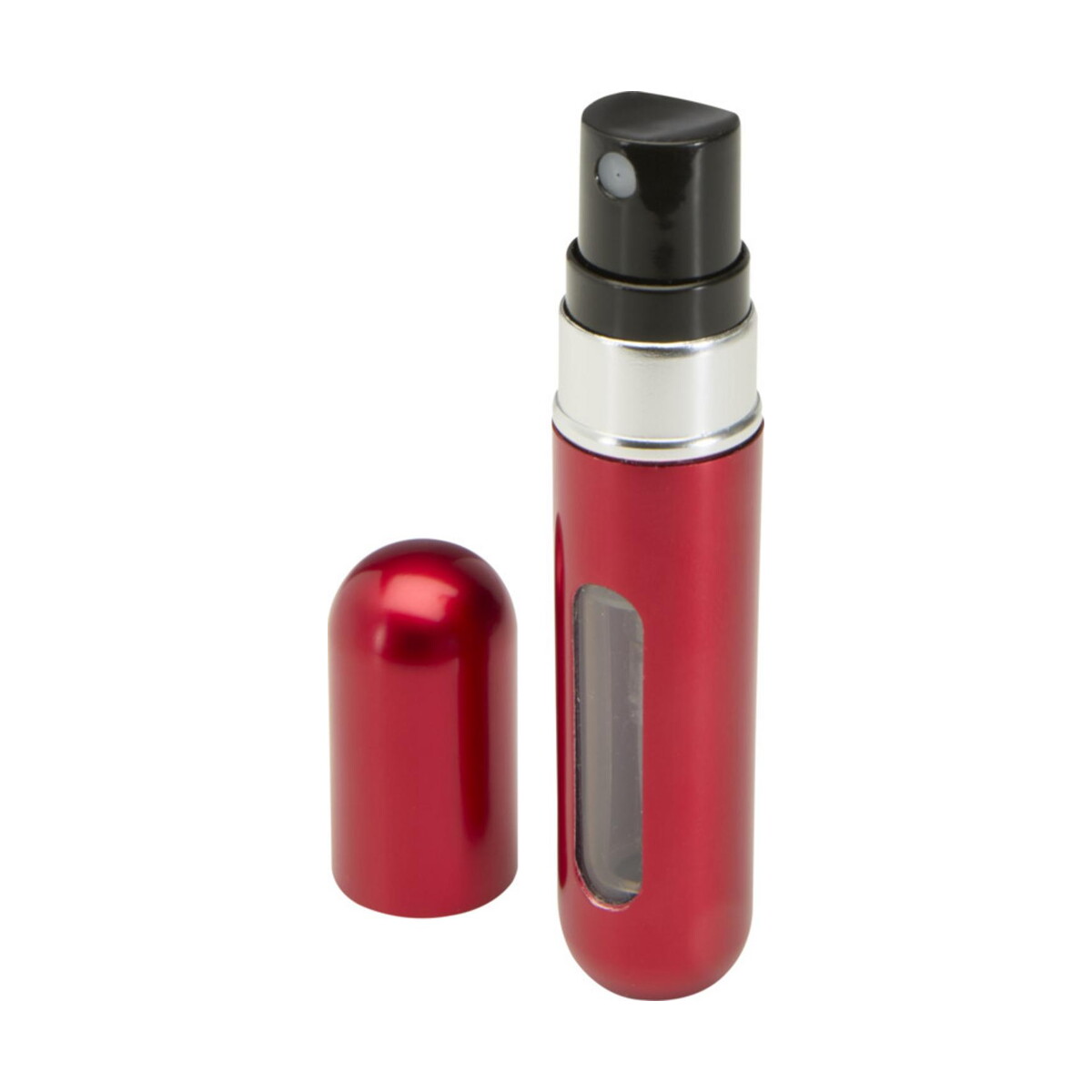 Produkty higieny osobistej z logo – filla przenośna, napełnialna butelka na perfumy o pojemności 5 ml 12637521 Filla przenośna, napełnialna butelka na perfumy o pojemności 5 ml 12637521