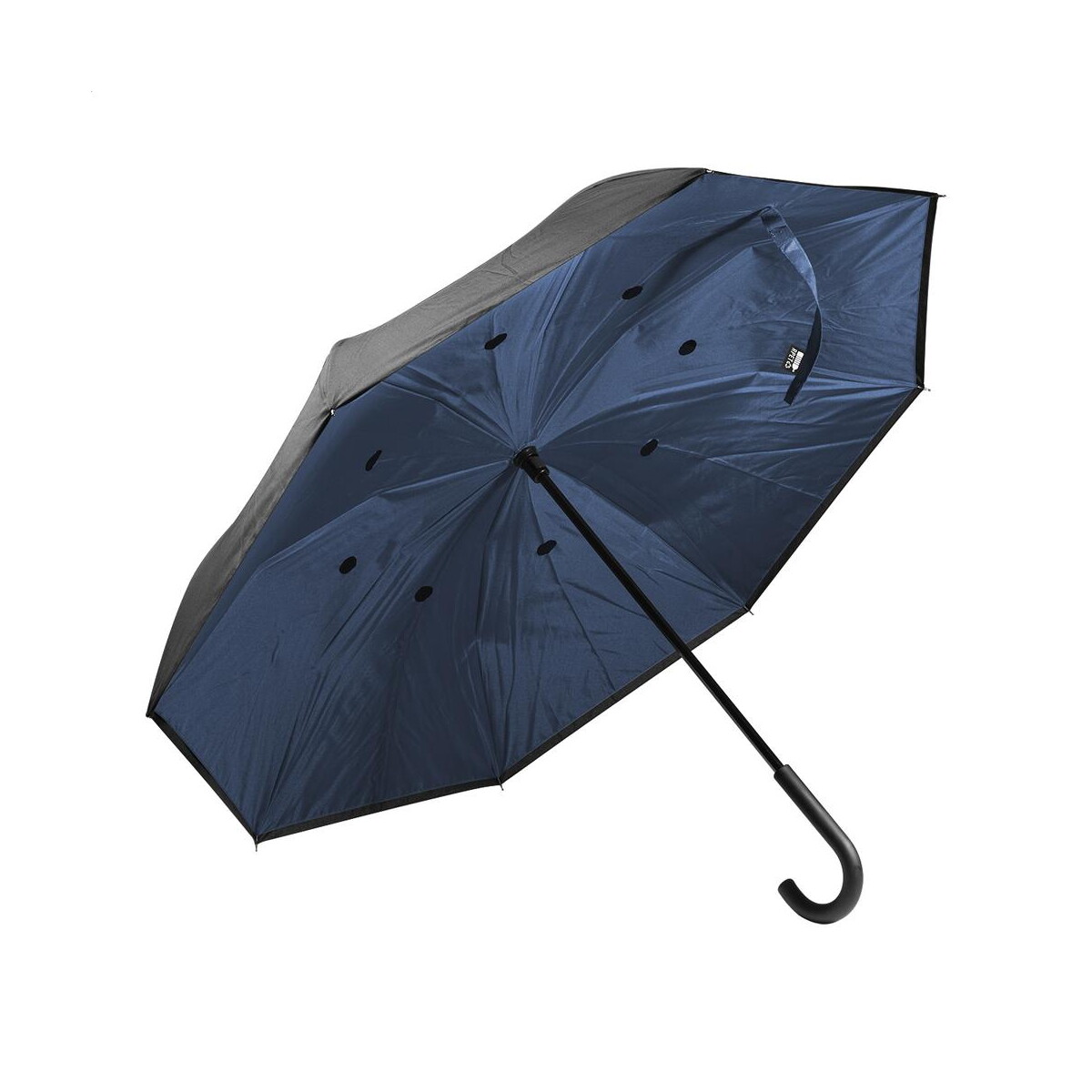 Raura Parasol odwracalny RPET – ciemnoniebieski AP800103-06A Raura Parasol odwracalny RPET - ciemnoniebieski
