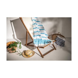 SARDENHA. Ręcznik plażowy z bawełny (70% z recyklingu) i poliestru (30% z recyklingu) (180 g/m²) 99159_amb