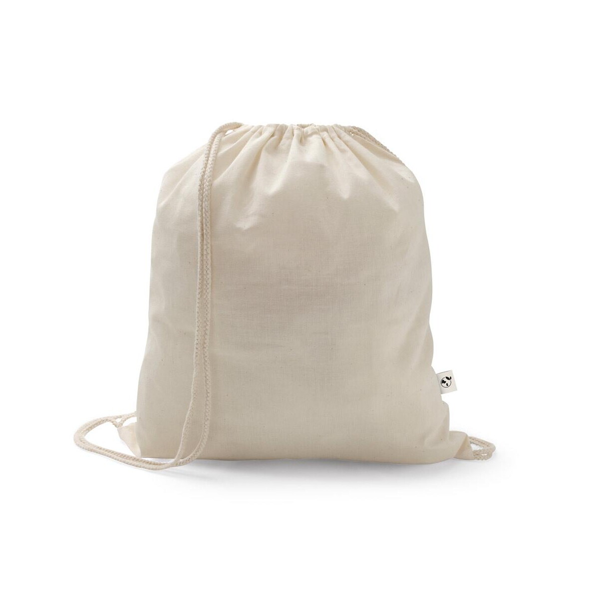 SALAMANCA. Torba na plecak wykonana w recyklingowanej bawełny (70%) i w poliestru (30% rPET) (150 g/m²) – Jasna naturalna 92392_150 SALAMANCA. Torba na plecak wykonana w recyklingowanej bawełny (70%) i w poliestru (30% rPET) (150 g/m²) - Jasna naturalna