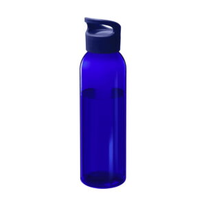 Sky butelka na wodę o pojemności 650 ml z tworzyw sztucznych pochodzących z recyklingu - niebieska