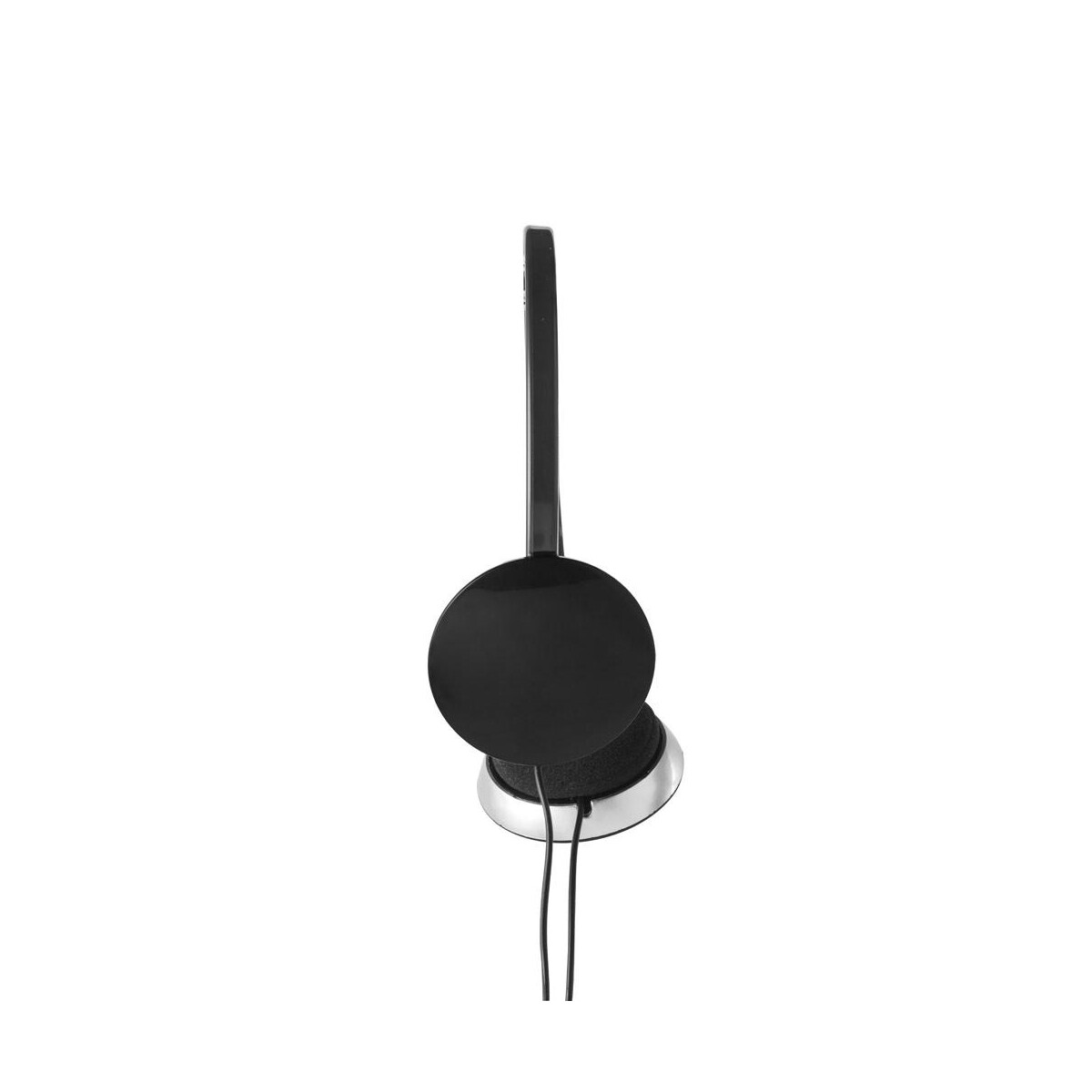 Słuchawki z logo – volta. słuchawki z kablem abs o długości 1.2 m 97331_103-a VOLTA. Słuchawki z kablem ABS o długości 1.2 m 97331_103-a