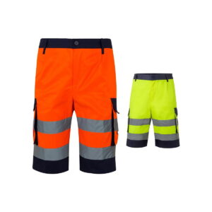 VL HADES. Dwukolorowe bermudy z wieloma kieszeniami (210 g/m²), bawełna (20%) i poliester (80%) 36089_set