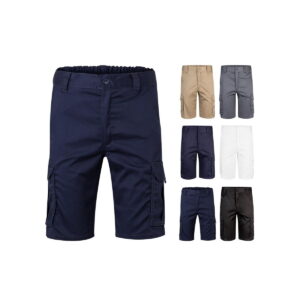 VL HEBE. Bermudy z wieloma kieszeniami (200 g/m²), z bawełny (35%) i poliestru (65%) 36017_set