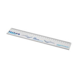 Sticky-Mate® recycled sticky notes with printed 30 cm ruler - białe