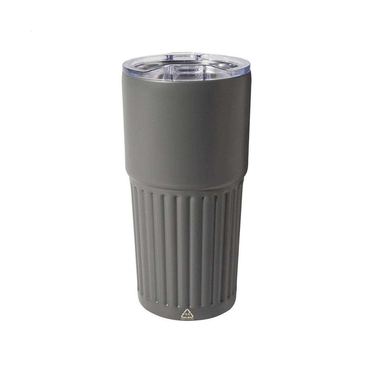 Streaky Tall kubek termiczny – ciemnoszary AP808233-80 Streaky Tall kubek termiczny - ciemnoszary