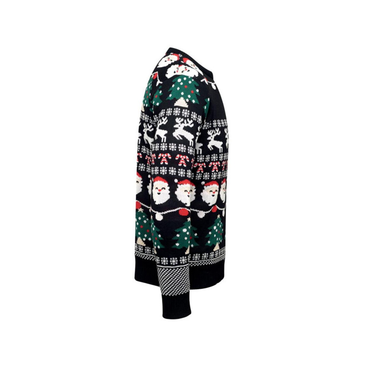 Swetry z logo – świąteczny sweter led l/xl shamis large cx1554-03-top Świąteczny sweter LED L/XL SHAMIS LARGE cx1554-03-top