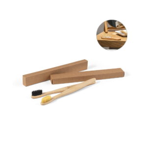 DELANY. Szczoteczka do zębów z bambusowym korpusem i nylonowym włosiem 95056_set