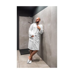 RUFFALO. Szlafrok (350 g/m²) wykonany z bawełny (82%) i bawełny z recyklingu (18%) 95068_amb