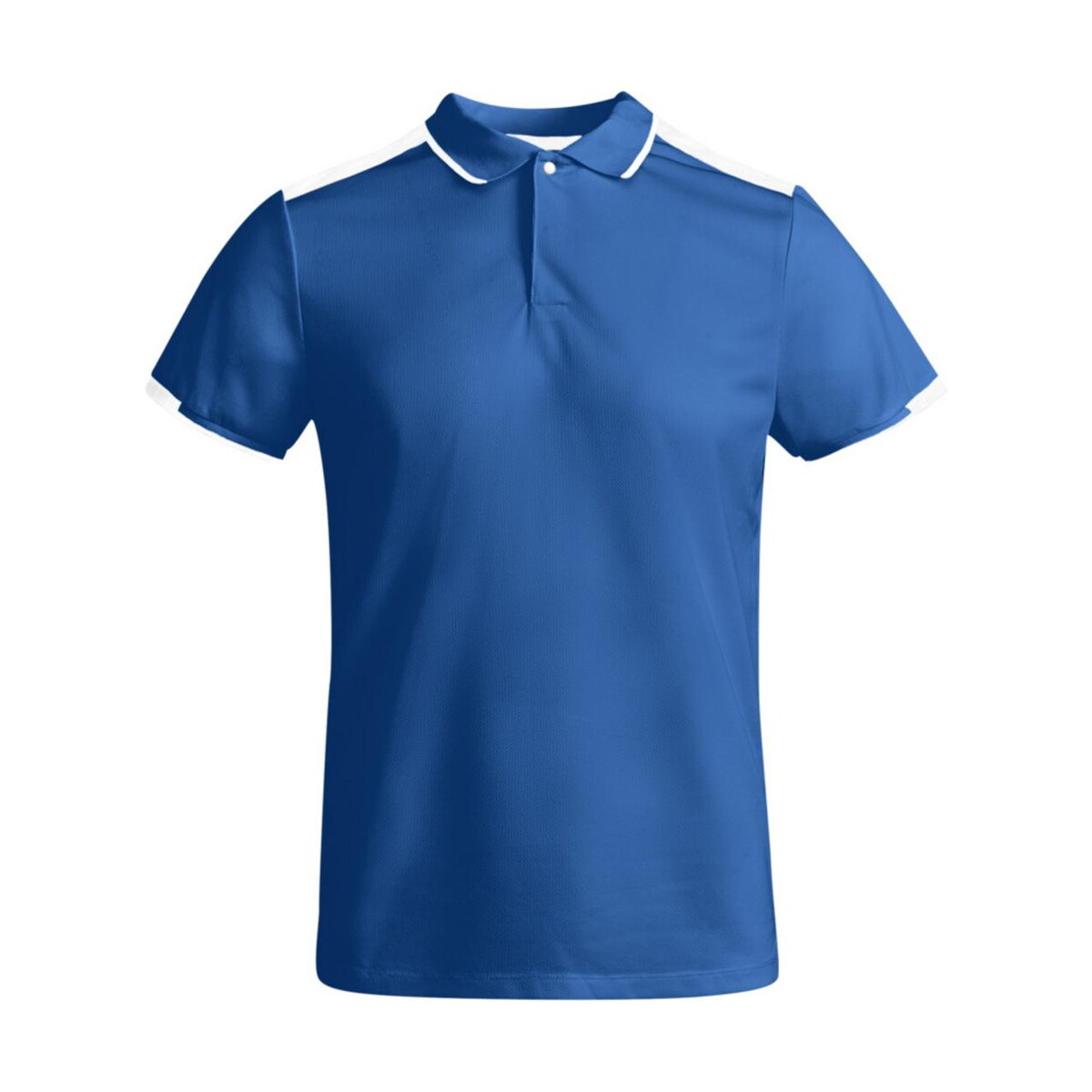 Tamil sportowa koszulka męska polo z krótkim rękawem – niebieska/biała r04028c Tamil sportowa koszulka męska polo z krótkim rękawem - niebieska/biała