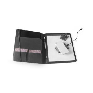 EMERGE FOLDER II. Teczka A4 z 300D poliestru pochodzącego (100% rPET) z zamknięciem na gumkę 93580_103-d