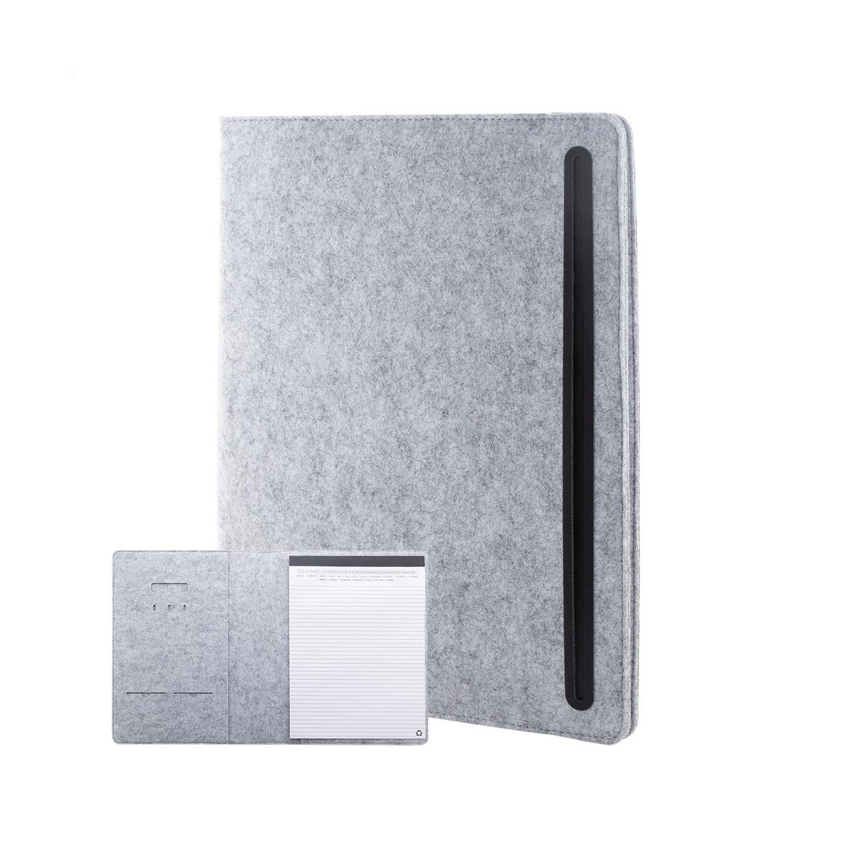 Teczki z logo – refelt meet a4 teczka na dokumenty z filcu rpet AP808272-77 Refelt Meet A4 Teczka na dokumenty z filcu RPET AP808272-77