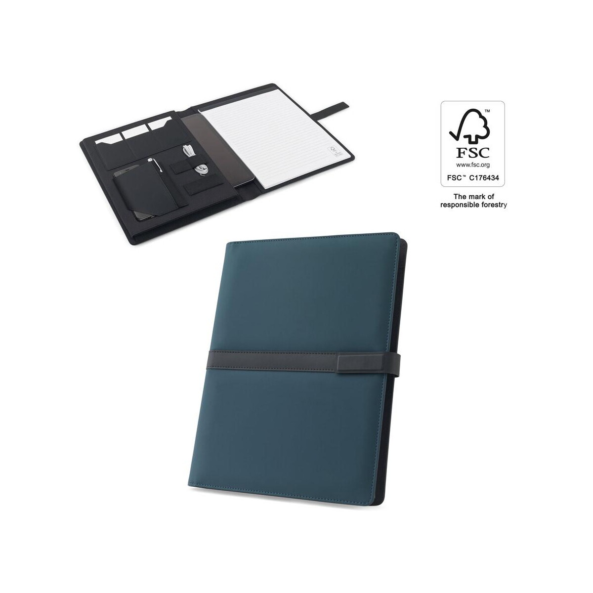 Teczki z logo – sanderson folder 93656_set SANDERSON FOLDER 93656_set