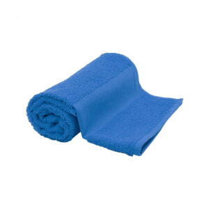 Terry M ręcznik frotte bawełniany - 50×100 cm - niebieski