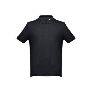 THC ADAM 3XL. Męski polo t-shirt - Czarny