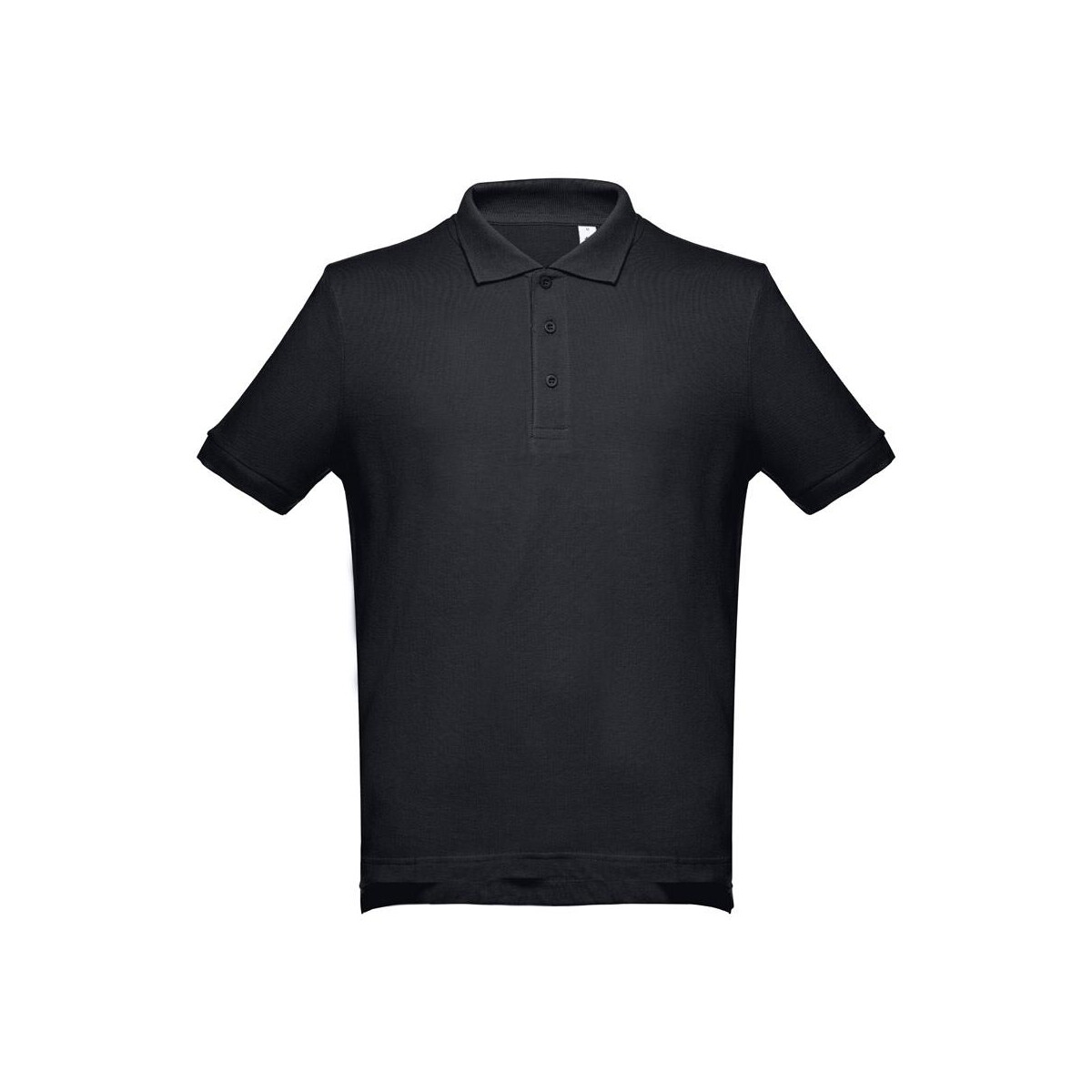 THC ADAM 3XL. Męski polo t-shirt – Czarny 30133_103 THC ADAM 3XL. Męski polo t-shirt - Czarny
