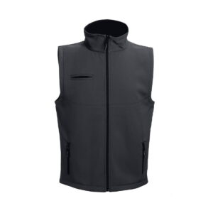 THC BAKU. Uniwersalna kamizelka, softshell - Czarna