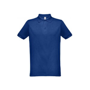 THC BERLIN 3XL. Męski polo t-shirt - szafirowy