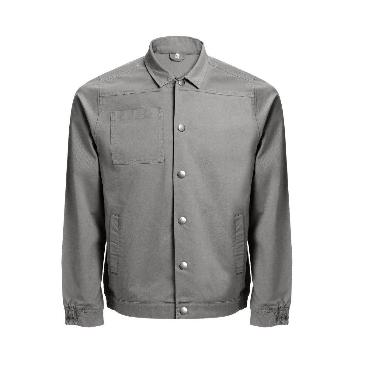 THC BRATISLAVA. Kurtka unisex z bawełny i elastanu – Szara 30248_113 THC BRATISLAVA. Kurtka unisex z bawełny i elastanu - Szara