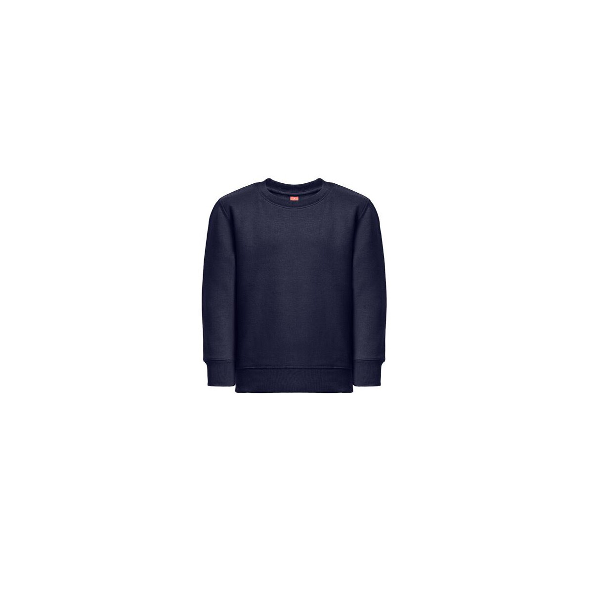 THC DELTA KIDS. Bluza dziecięca z bawełny i poliestru z recyklingu – Granatowa 30287_134 THC DELTA KIDS. Bluza dziecięca z bawełny i poliestru z recyklingu - Granatowa