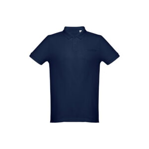 THC DHAKA II. Męski polo t-shirt - granatowy
