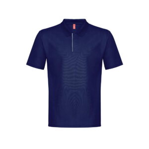THC DYNAMIC. Męska techniczna koszulka polo - Granatowa