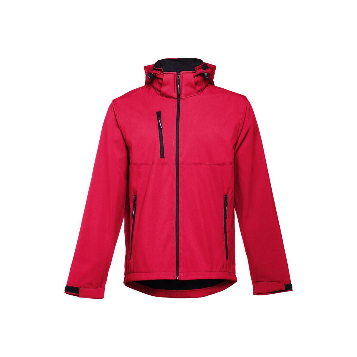 THC ZAGREB II. Męska kurtka softshell z poliestru i elastanu – Czerwony 11187_105-a THC ZAGREB II. Męska kurtka softshell z poliestru i elastanu - Czerwony