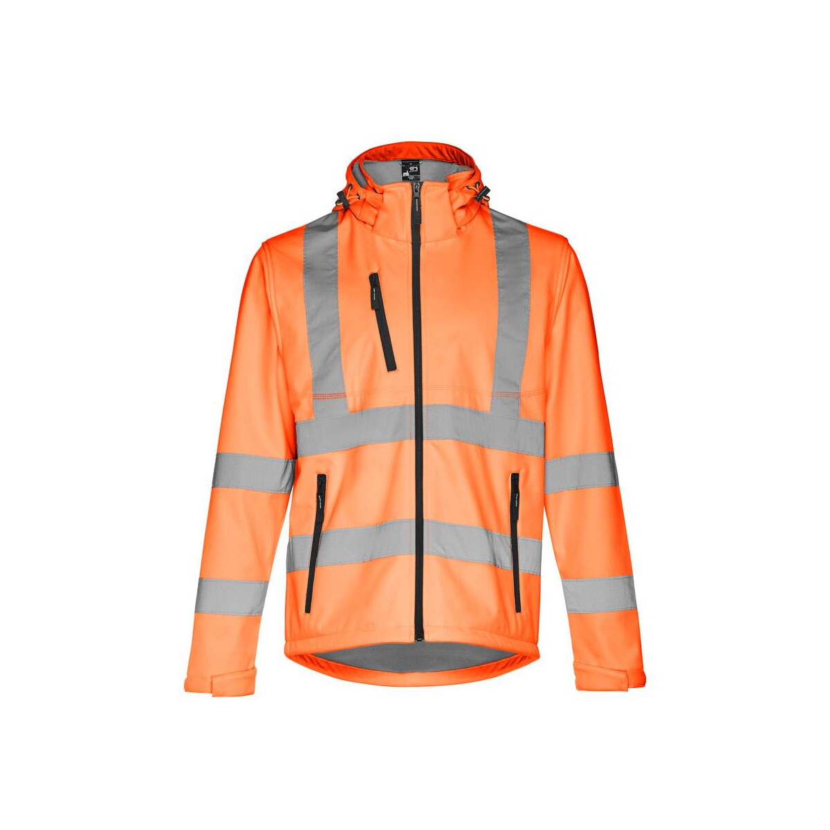 THC ZAGREB WORK. Kurtka softshell o wysokiej widoczności (unisex) – Fluorescencyjny pomarańczowy 30182_198 THC ZAGREB WORK. Kurtka softshell o wysokiej widoczności (unisex) - Fluorescencyjny pomarańczowy