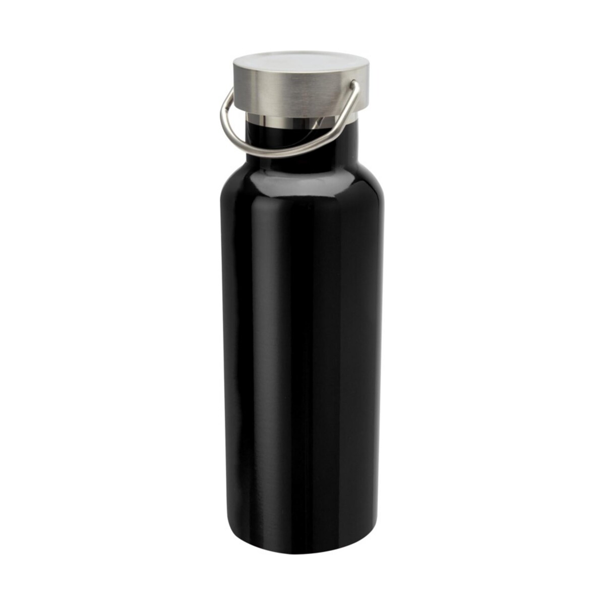 Thor butelka na wodę o pojemności 500 ml wykonana ze stali nierdzewnej z certyfikatem RCS – czarna 10081990 Thor butelka na wodę o pojemności 500 ml wykonana ze stali nierdzewnej z certyfikatem RCS - czarna