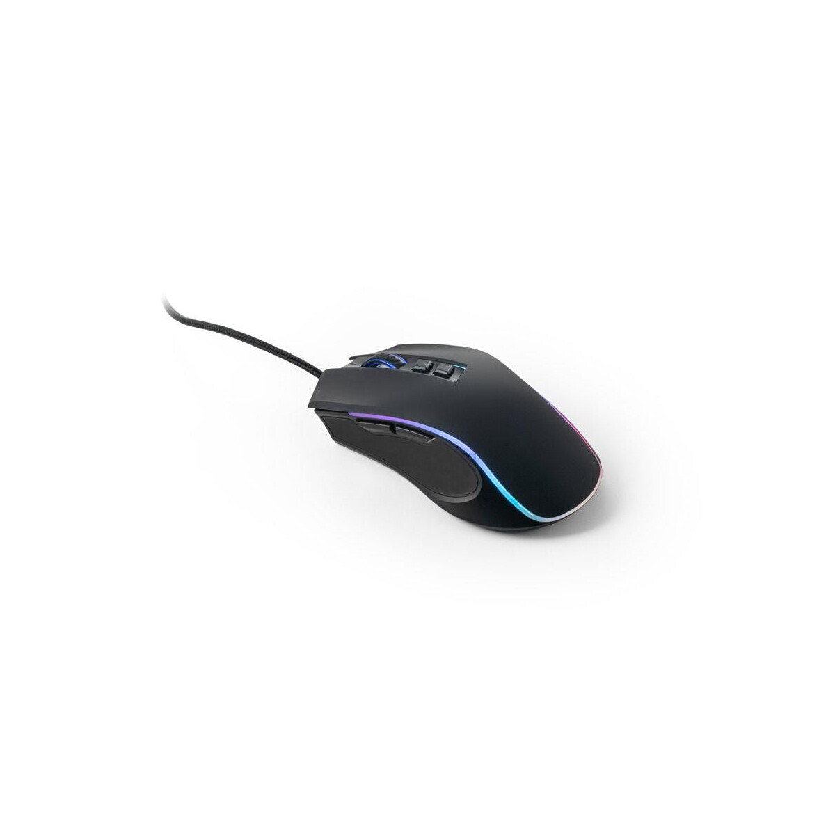 THORNE MOUSE RGB. Mysz do gier z kablem o długości 1.5 m i oświetleniem LED RGB z ABS – Czarna 97133_103 THORNE MOUSE RGB. Mysz do gier z kablem o długości 1.5 m i oświetleniem LED RGB z ABS - Czarna