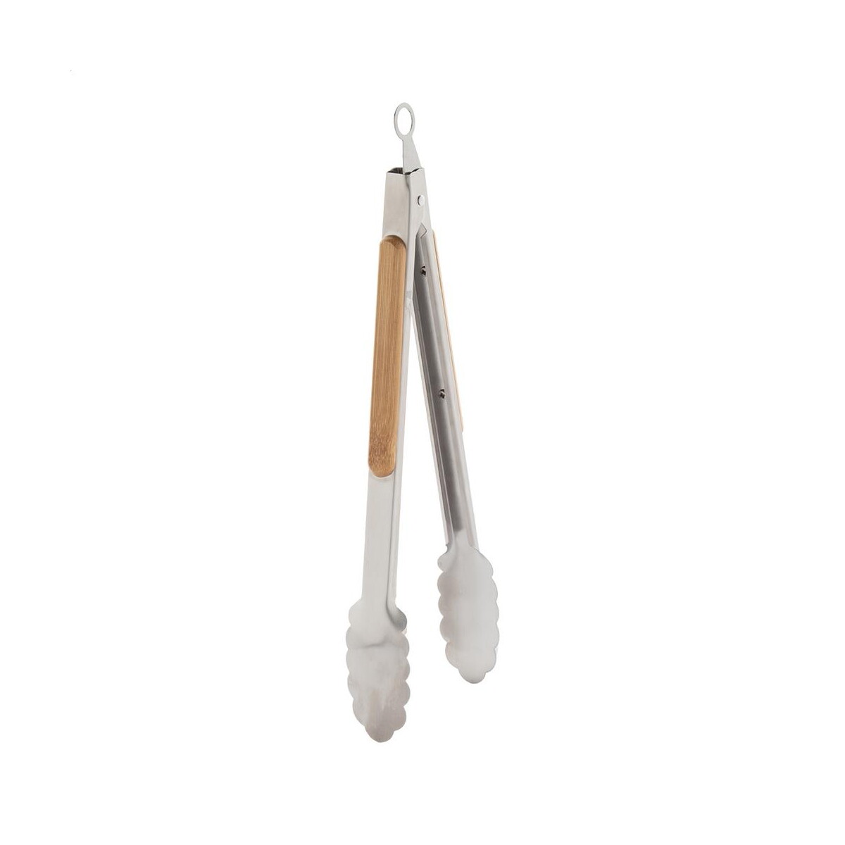Tongo szczypce do grilla/BBQ – naturalne AP808071 Tongo szczypce do grilla/BBQ - naturalne